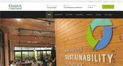 Desktop Screenshot of greenaconsultants.com